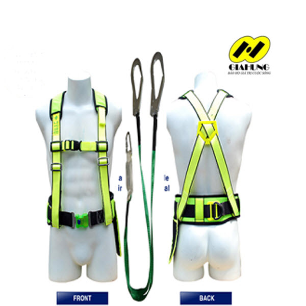 Dây an toàn bán thân Kukje Hàn Quốc 2 móc sắt to