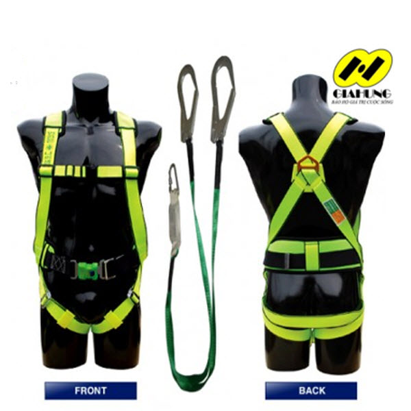 Dây an toàn toàn thân Kukje Hàn Quốc 2 móc sắt