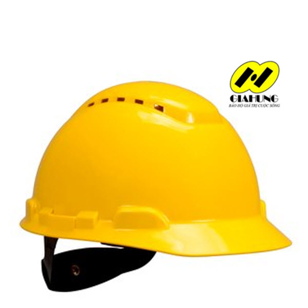 Mũ bảo hộ lao động 3M – H700 có lỗ thoáng màu vàng chanh