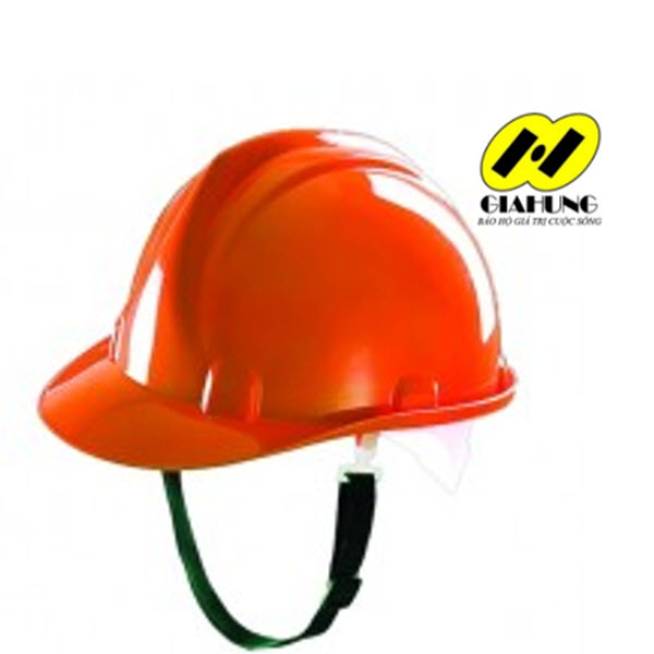 Mũ bảo hộ Thùy Dương màu đỏ không núm vặn