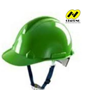 Mũ bảo hộ Thùy Dương màu xanh lá có núm vặn