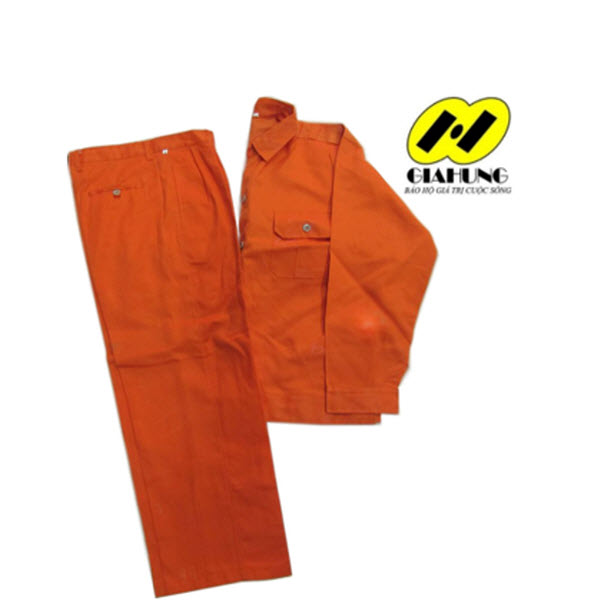 Quần áo bảo hộ Kaki Nam Định loại 1 Vàng thợ điện