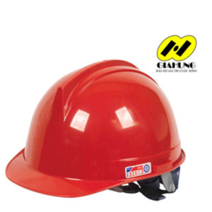 Mũ bảo hộ SSEDA Hàn Quốc mặt tròn màu đỏ
